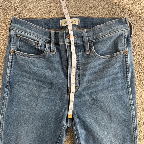 MADEWELL | 10” high rise  Skinny Jeans size 26 - Picture 13 of 15